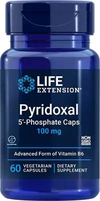 Life Extension Pyridoxal 5'-Phosphate Caps 100 mg 60 vcaps