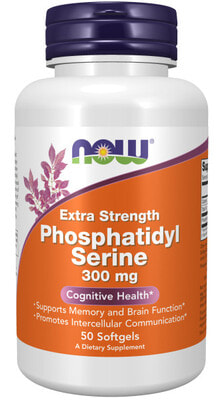 NOW Phosphatidyl serine 300mg 50 sgels