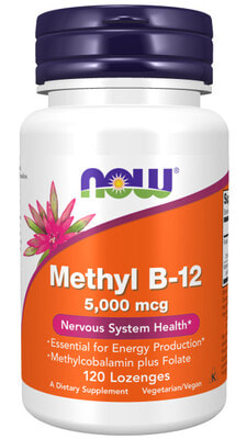 NOW Methyl B-12 5000 mg 120 loz