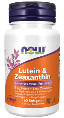 NOW Lutein & Zeaxanthin 60 SGELS