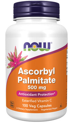 NOW Ascorbyl Palmitate 500 mg 100 vcaps