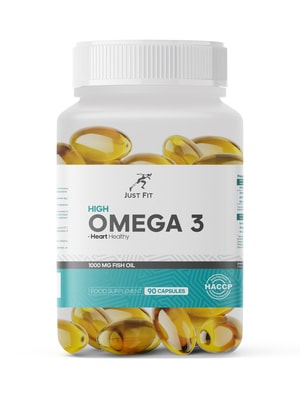 Just Fit Omega-3 1000mg, (75%), 90 