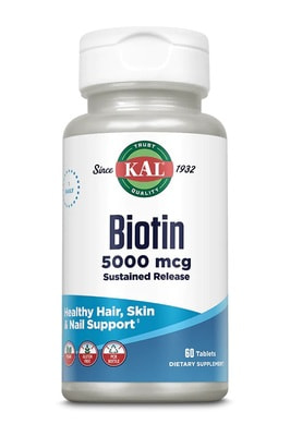 KAL Biotin 5000 Sustained Release 60 tab