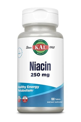 KAL Niacin 250mg 100 tab