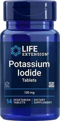 Life Extension Potassium Iodide 130 mg 14 vtabs