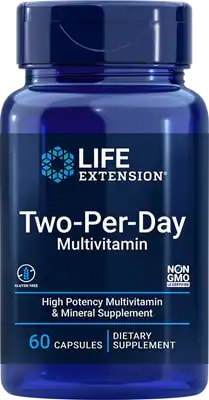 Life Extension Multivitamins Two-Per-Day 60 caps ()