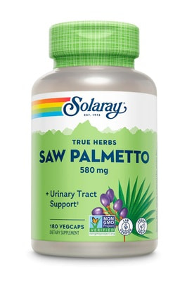 Solaray Saw Palmetto Berry 580mg 180 vcap