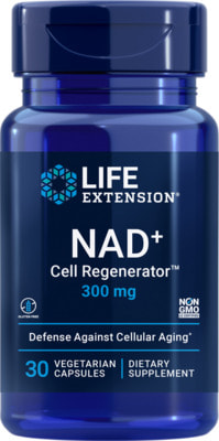 Life Extension NAD+ Cell Regenerator 300 mg 30 vcaps