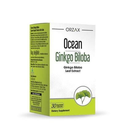 ORZAX OCEAN GINGKO BILOBA 30 CAPSULES