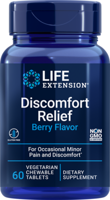 Life Extension Discomfort Relief 60 chewable tablets ()