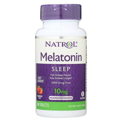Natrol Melatonine 10 mg 60 tabs ()