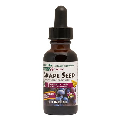 Natures Plus Grape Seed 25 mg / 95% Proanthocyanidins 30 ml ()