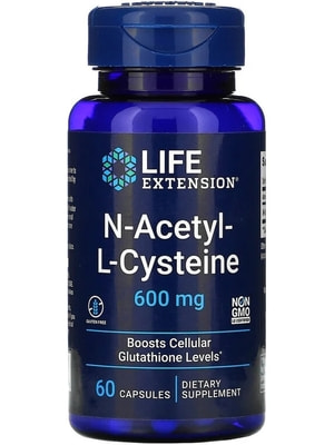 Life Extension N-Acetyl-L-Cysteine 600 mg 60 caps