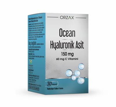 ORZAX OCEAN HYALURONIC ACID 150 MG 30 CAPSULES