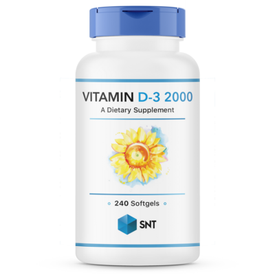 SNT Vitamin D-3 2000 iu 240 softgels ()