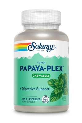 Solaray Super Papaya-Plex Enzyme Mint 180 chw