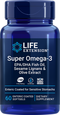 Life Extension Super Omega-3 EPA/DHA Fish Oil 60 sgels ()