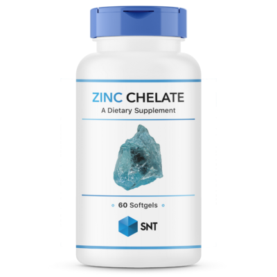 SNT Zinc Chelate 25 mg 60 softgels ()