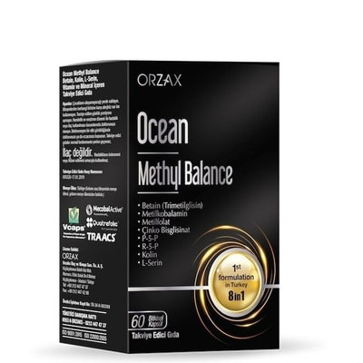 ORZAX OCEAN METHYL BALANCE 60 HERBAL CAPSULES