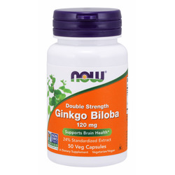 NOW Ginkgo Biloba 120 mg 50 caps