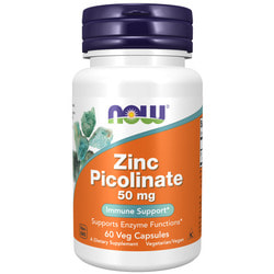 NOW Zinc Picolinate 50 mg 60 caps