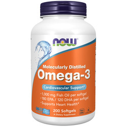 NOW Omega-3 200 softgels