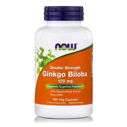 NOW Ginkgo Biloba 120 mg 100 vcaps