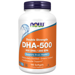 NOW DHA-500 180 softgels