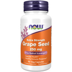 NOW Grape Seed 250 mg 90 caps