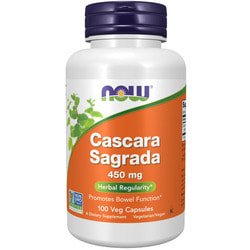 NOW Cascara Sagrada 450 mg 100 vcaps
