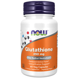 NOW Glutathione 250mg 60 caps