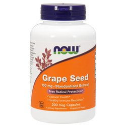 NOW Grape Seed Anti 100 mg 200 vcaps