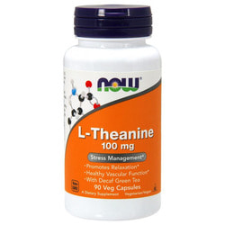 NOW L-Theanine 100 mg 90 vcaps