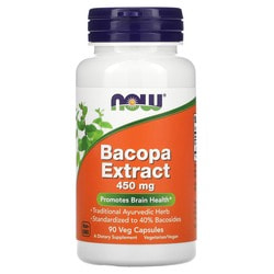 NOW Bacopa Extract 450 mg 90 caps