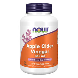 NOW Apple Cider Vinegar 450 mg 180 caps