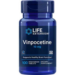 Life Extension Vinpocetine 10 mg, 100 veg tabss