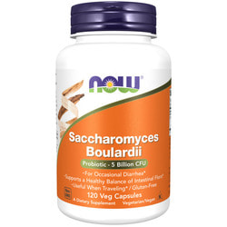 NOW Saccharomyces Boulardii 120 vcaps