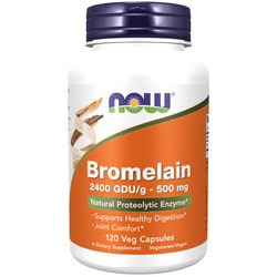 NOW Bromelain 500 mg 120 vcaps