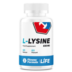 Fitness Formula L-Lysine 650mg 60caps