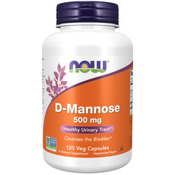 NOW D-Mannose 500 mg 120 vcap