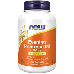NOW Evening Primrose Oil 500 mg 250 softgels