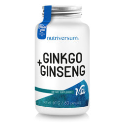 Nutriversum Ginkgo+Ginseng, 100 