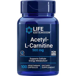Life Extension Acetyl-L-Carnitine 500 mg 100 vcap