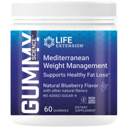Life Extension Gummy Science Mediterranean Weight Management 60 gummes