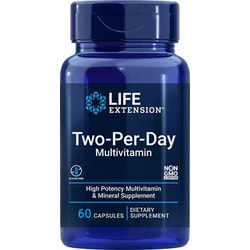 Life Extension Multivitamins Two-Per-Day 60 caps