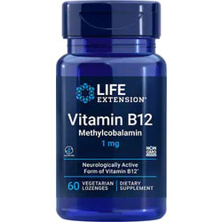 Life Extension Vitamin B12 Methylcobalamin 1 mg 60 vloz
