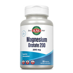 KAL Magnesium Orotate 200mg 120 vcap