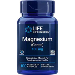 Life Extension Magnesium Citrate 100 mg 100 vcaps